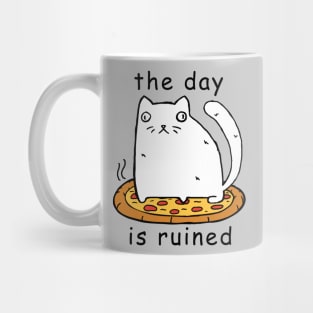 Rasabi Cat - The Day is Ruined Mug